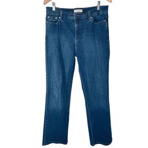 Levi Jeans 512 Size 14 Perfectly Slimming Boot Cut Blue Denim Stretch Levi's